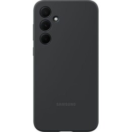 SAMSUNG Funda de silicona negra para Galaxy A35 5G EF-PA356TBEGEU