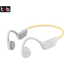 TnB Energy Light Auriculares de Conducción Ósea Bluetooth con Diadema LED - Blanco