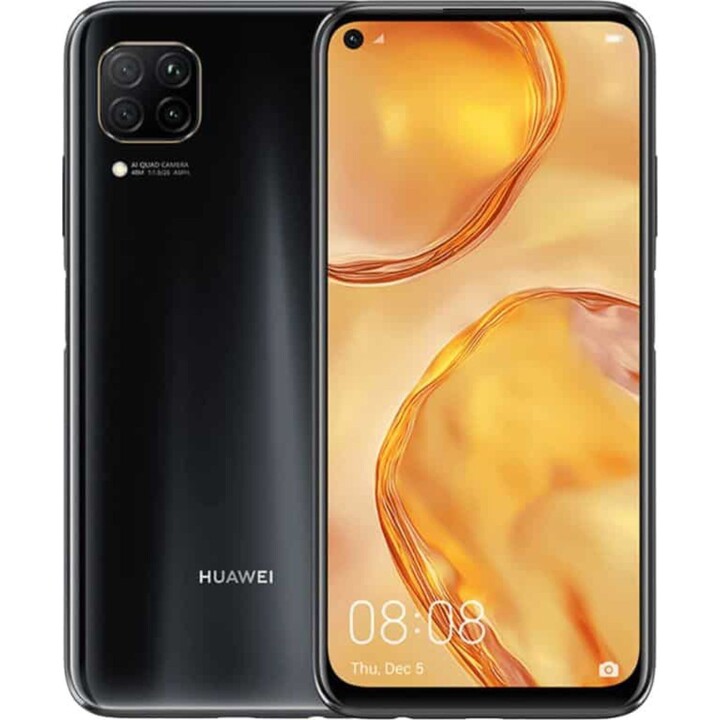 Huawei P40 Lite 6 GB/128 GB Dual SIM nero ricondizionato