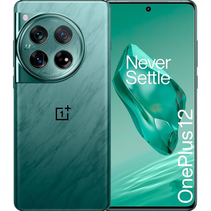 OnePlus 12 5G 16 Go/512 Go, double SIM, vert, reconditionné