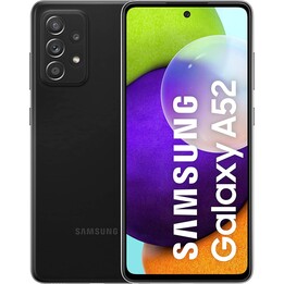 Samsung Galaxy A52 A525 4G 6 GB/128 GB Dual-SIM Schwarz, generalüberholt