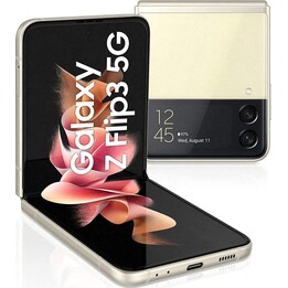 Samsung Galaxy Z Flip3 5G 8 GB/256 GB, Dual SIM, cor creme, recondicionado