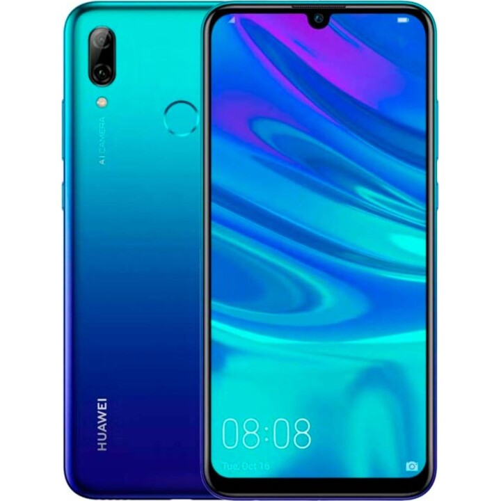 Huawei P Smart 2019, 3 GB/64 GB, SIM único, azul, recondicionado