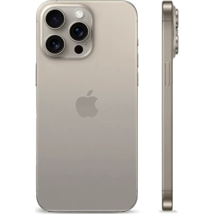 Apple iPhone 15 Pro Max 256 GB in titanio naturale, ricondizionato