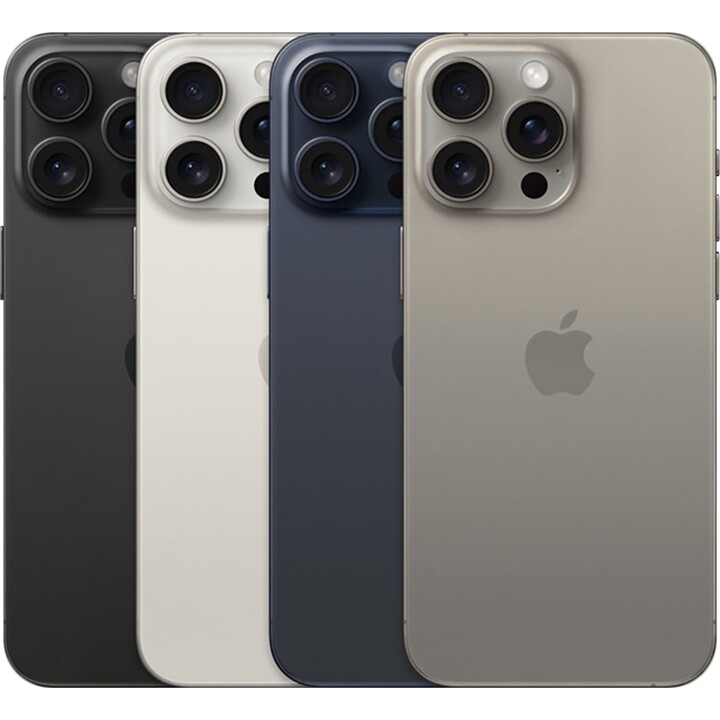 Apple iPhone 15 Pro Max 256 GB, Natur-Titan, generalüberholt