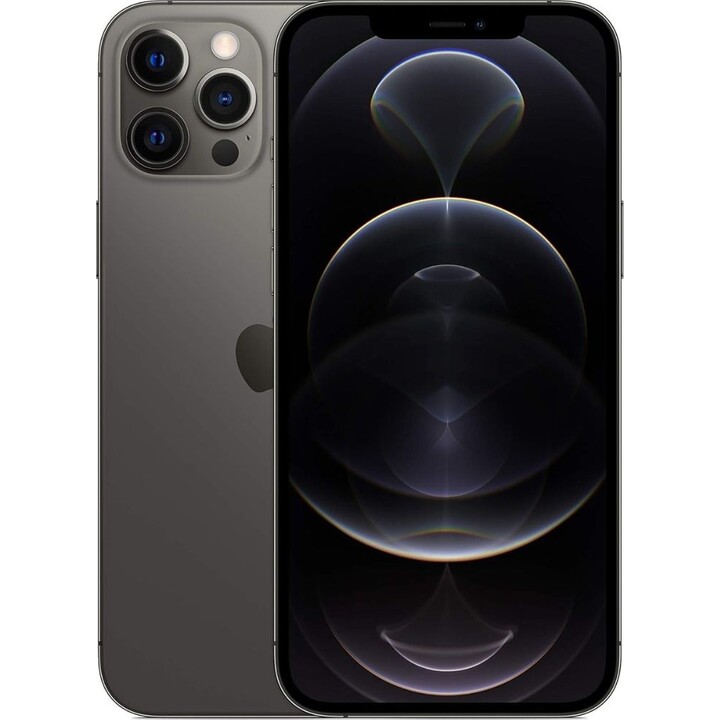 Apple iPhone 12 Pro Max 256 GB Graphit (Graphite), generalüberholt – Zustand: sehr gut