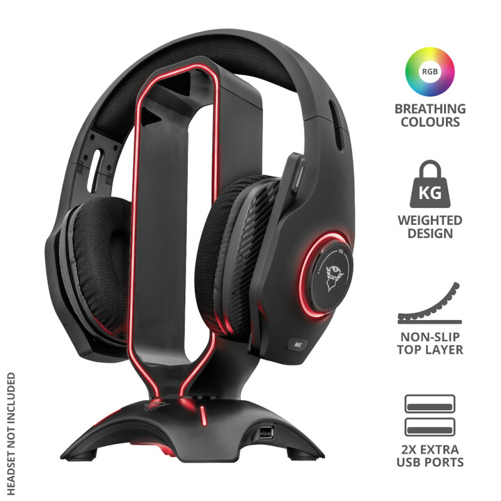 Trust GXT 265 Cintar Supporto per cuffie