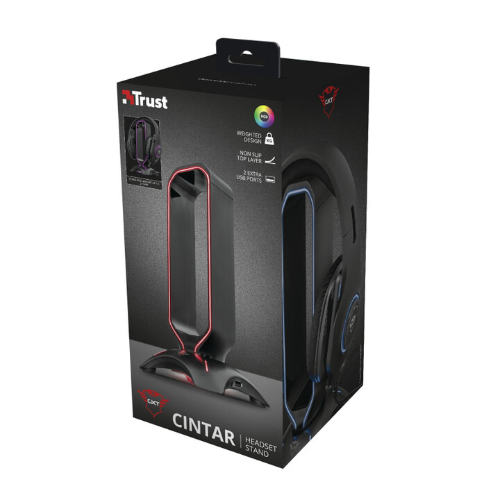 Trust GXT 265 Cintar Soporte para auriculares
