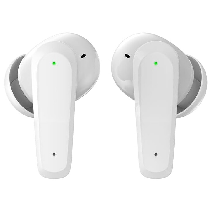 Fones de ouvido Bluetooth SPC Ether 2 Pro com estojo de carregamento / autonomia de 6,5h / branco