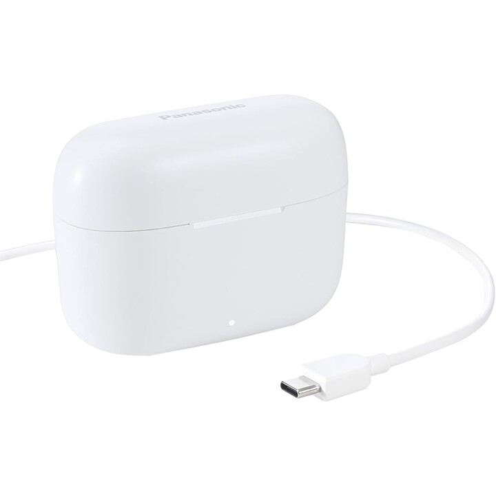 Écouteurs Bluetooth Panasonic RZ-B110W avec étui de chargement / Autonomie de 6 h / Blanc