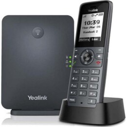 Yealink W71P IP Phone with 128x64 Backlit LCD, 2 SIP Accounts, PoE, Black