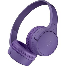 Belkin Soundform Mini BT, auriculares supraaurales para niños, USB-C, morados, AUD002hqPUV3