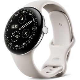 Google Pixel Watch 4 4G 45mm Plata (Beis Banda)