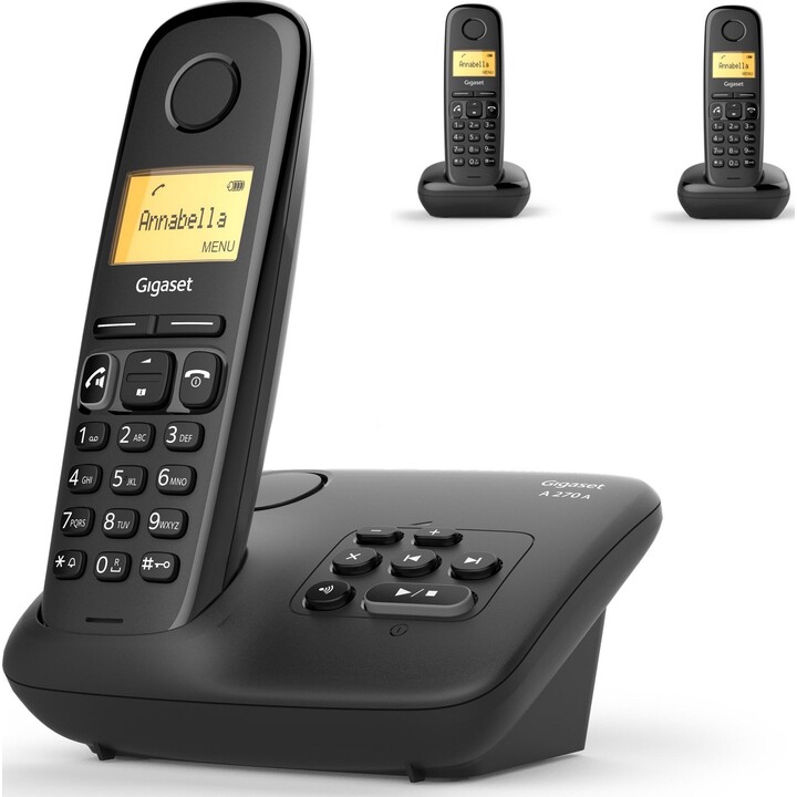 Gigaset A270 A Trio noir