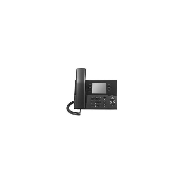 Telefono innovaphone IP222 IP Design, nero