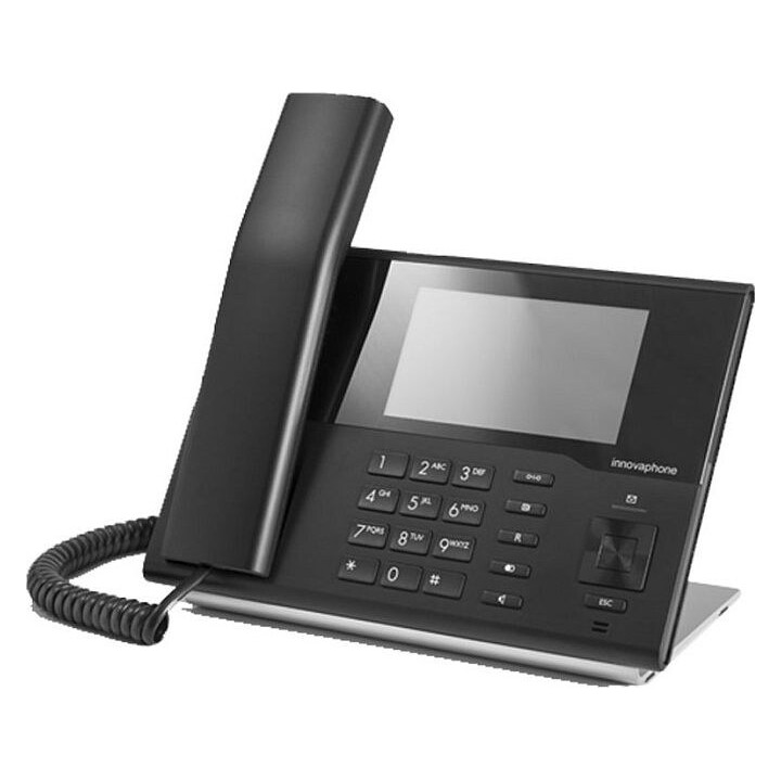 Teléfono innovaphone IP232 IP Design, negro