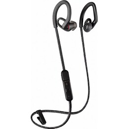 Poly BackBeat Fit 350 - Écouteurs - Contour d'oreille - Intra-auriculaires - Sport - Noir - Gris - Binauraux - Résistants à la t
