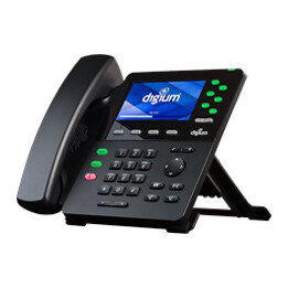 Sangoma Phone D65, 6-Line SIP Phone with HD Voice, Gigabit, Bluetooth, 4.3 Inch Colour Display, Icon Keys