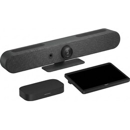 Logitech para salas pequeñas con TAP+Rally Bar Mini para Google Meet