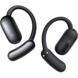 ANKER Soundcore AeroFit 2 AI, negro, auriculares de oído abierto, 35 horas de autonomía, IP55, con asistente de IA y traducción