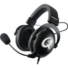 Auriculares para juegos QPAD QH91 PRO con 2 conectores de 3,5 mm