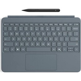Teclado para Surface Pro de 12 polegadas com Slim Pen (azul-verde, disposição de teclado alemã)