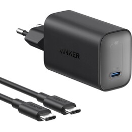 Cargador ANKER Nano de 100 W con cable C-C, negro