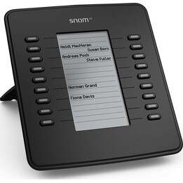 SNOM D7 Tischtelefon-Erweiterungsmodul, schwarz