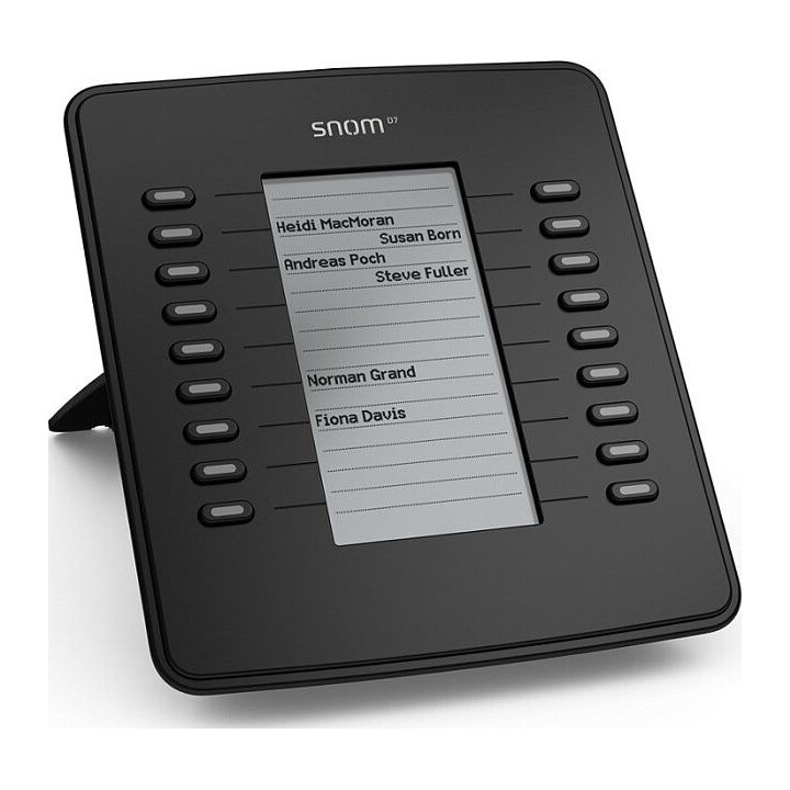 Modulo di espansione per telefono da tavolo SNOM D7, nero