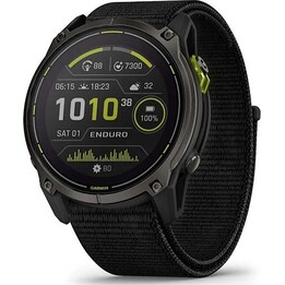 Smartwatch GARMIN Enduro 3 da 51 mm con vetro zaffiro solare, titanio DLC grigio carbonio