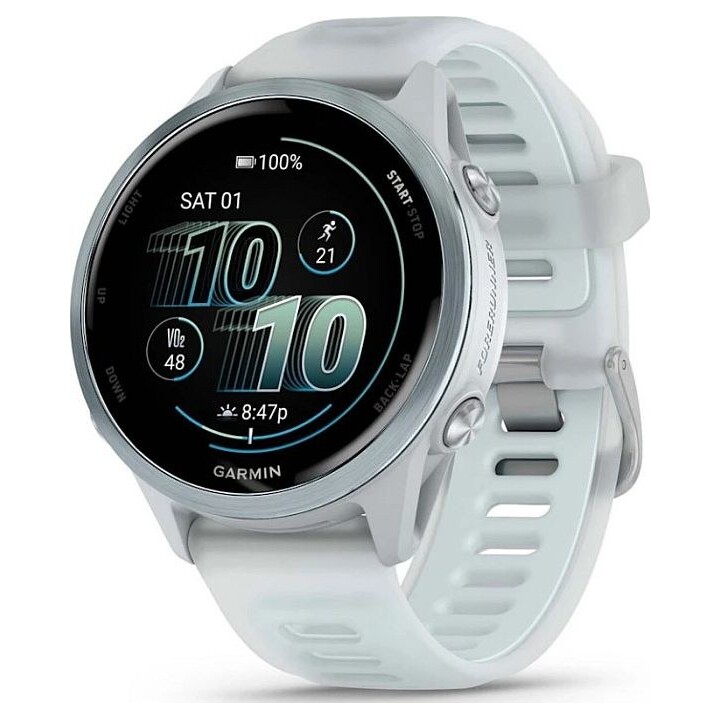 Garmin Forerunner 570 Cloud Blue in alluminio, 42 mm