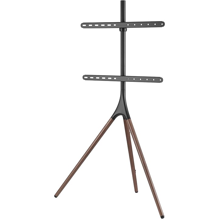 Techly 105209 supporto da pavimento per TV LCD/LED/Plasma 45-65" noce scuro