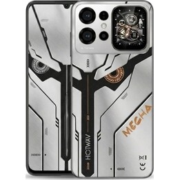 Hotwav X100 Mecha, 6 GB, 128 GB, 6,75 HD+, 5.160 mAh, Mecha White