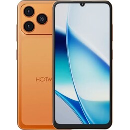 Hotwav A17 Pro Max, 4 Go / 256 Go, 6,75 pouces HD+, 5 160 mAh, Orange coucher de soleil