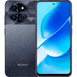 Hotwav Note 18 GT, 8 GB, 256 GB, 7,2 HD+, 6.200 mAh, Obsidian Black