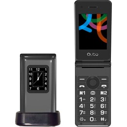 Teléfono Qubo X-28bkc negro