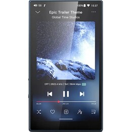 FiiO M21 Symétrique 4,4 mm Bleu foncé Bluetooth LDAC 64 Go 15 h DAC Wi-Fi Lecteur portable haute résolution