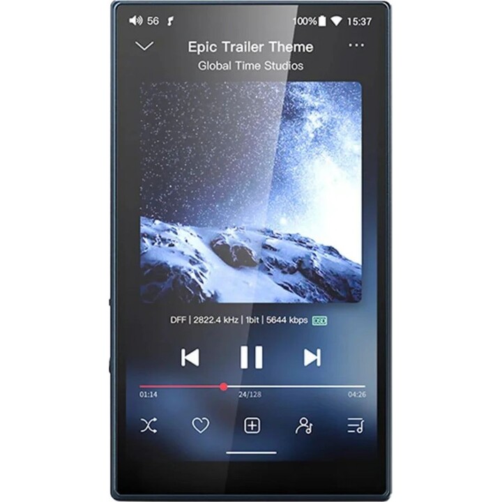 FiiO M21 Bilanciato 4,4 mm Blu scuro Bluetooth LDAC 64 GB 15 ore DAC Wi-Fi Lettore portatile Hi-Res