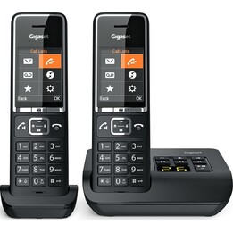 Gigaset Comfort 550A duo negro/cromo