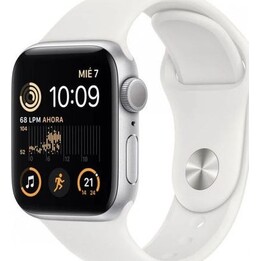 APPLE WATCH SE2 ALUMINIUM 40 mm 32 Go GPS BLANC ÉTOILE RECONDITIONNÉE, BOÎTE OUVERTE, ÉTAT A/A+
