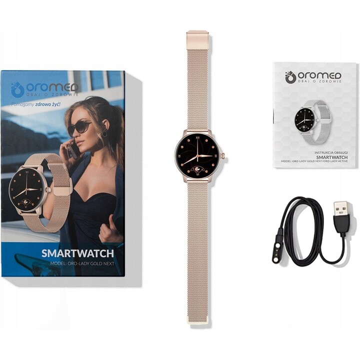 Smartwatch GOLD LADY GOLD NEXT Oromed