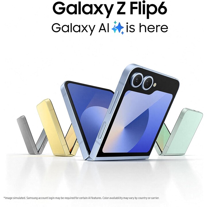 Samsung Galaxy Z Flip6 F741B 5G 12Go 512Go Dual Sim Menthe