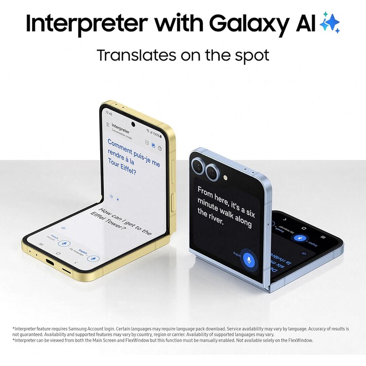 Samsung Galaxy Z Flip6 F741B 5G 12GB 512GB Dual Sim hortelã