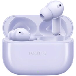 REALME BUDS T310, écouteurs intra-auriculaires sans fil, 46 dB hybride ANC, pilote de basse dynamique de 12,4 mm, violet