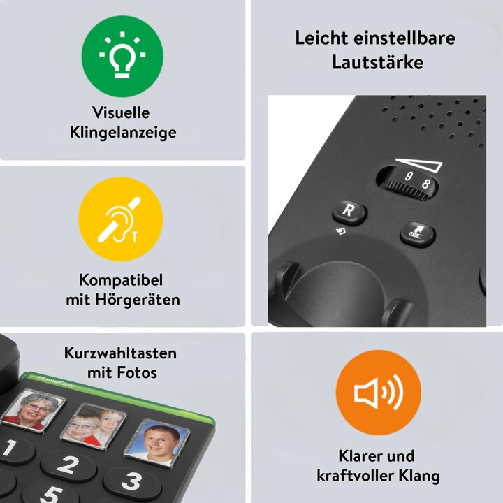 Doro PhoneEasy 331ph weiß