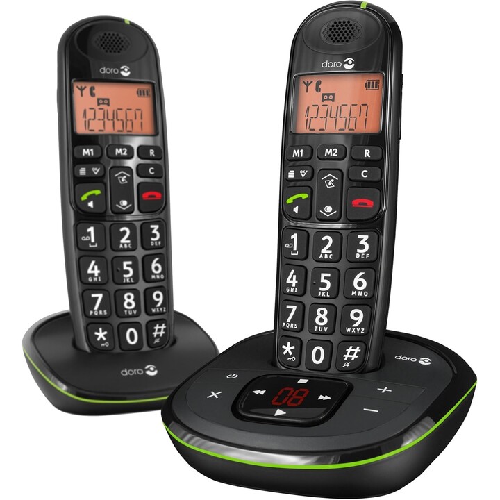Doro PhoneEasy 105wr Duo noir