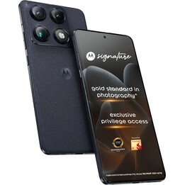 Smartphone Motorola Signature 5G, 12GB 256GB, 6.78 pOLED, 5200 mAh, Carbon