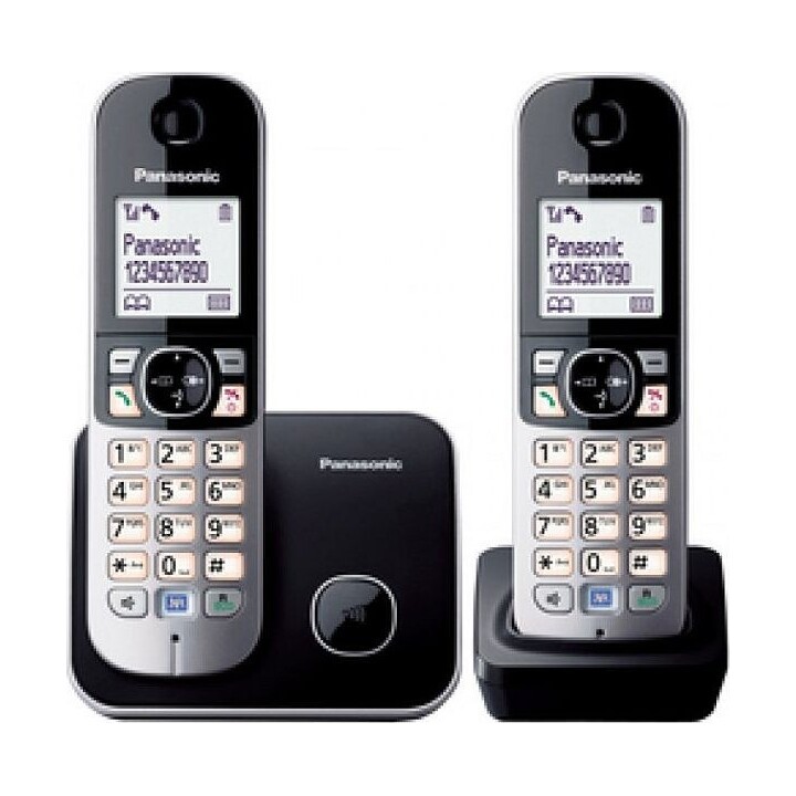 KX-TG6812GB noir DECT