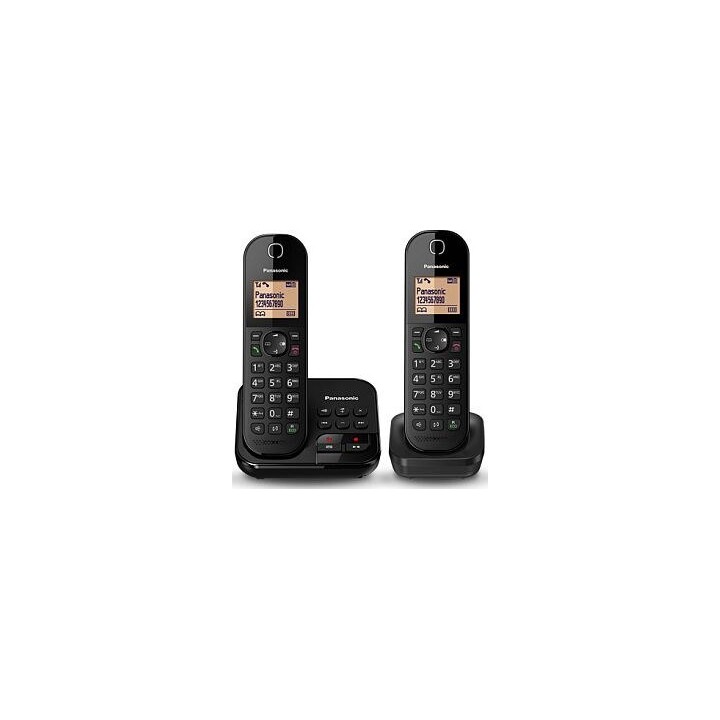 Schnurlostelefon mit AB KX-TGC422GB Duo - schwarz