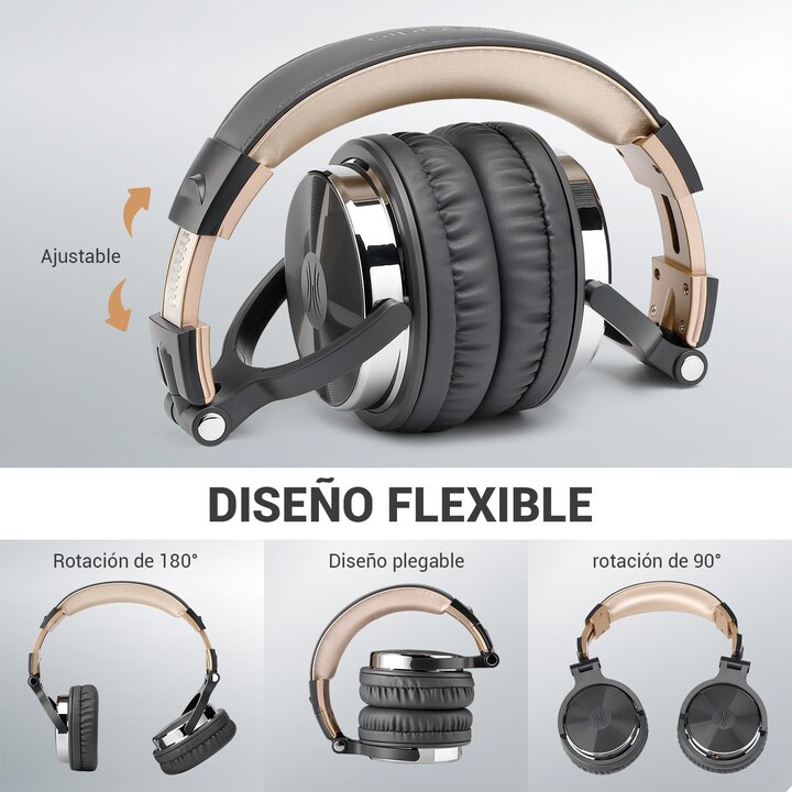 OneOdio Pro10 Grey - Headband Headphones
